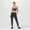 Women's Fitness Cardio Carrot-Cut Jogging Bottoms - Green