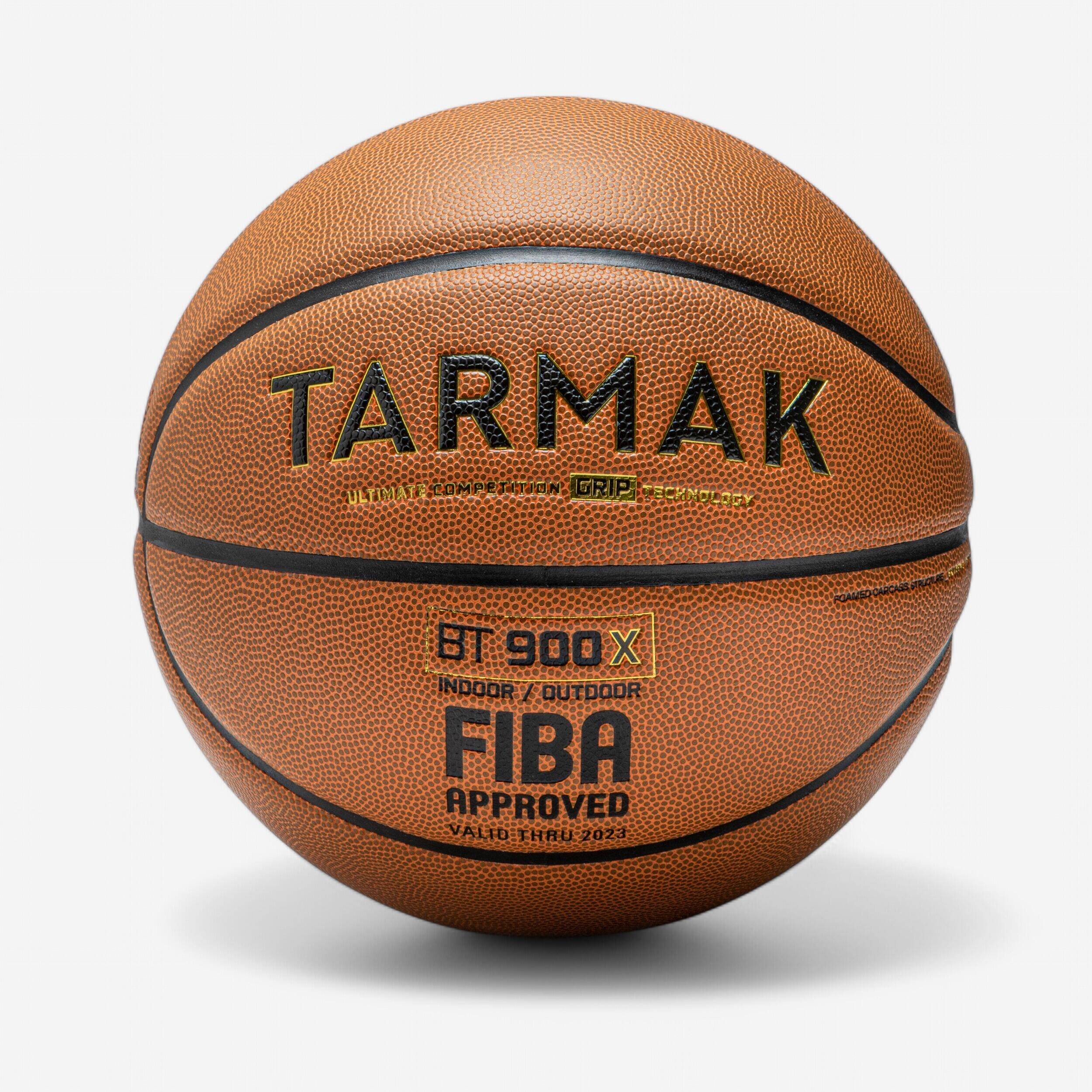 Size 7 Basketball FIBA Grip Pro BT900X - Brown -  1