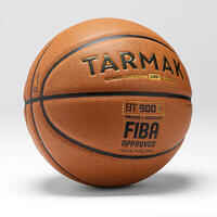 Size 7 FIBA Basketball BT900 Grip Touch - Orange