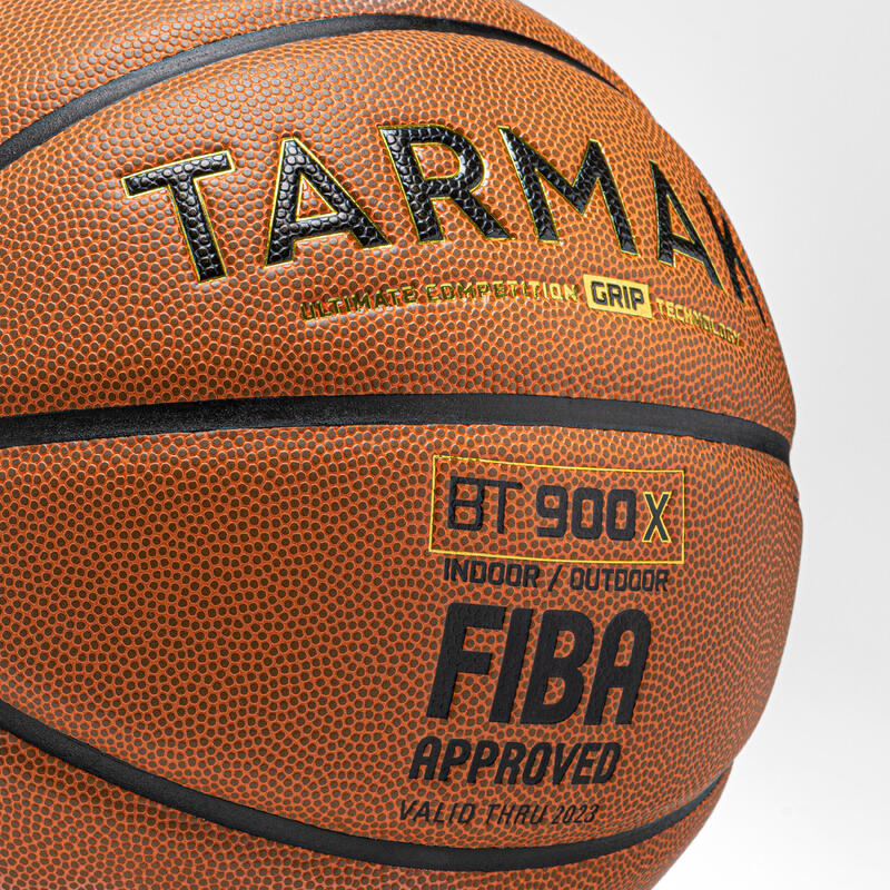 Basketball Ball FIBA Grösse 7 - BT900 Grip Touch orange 