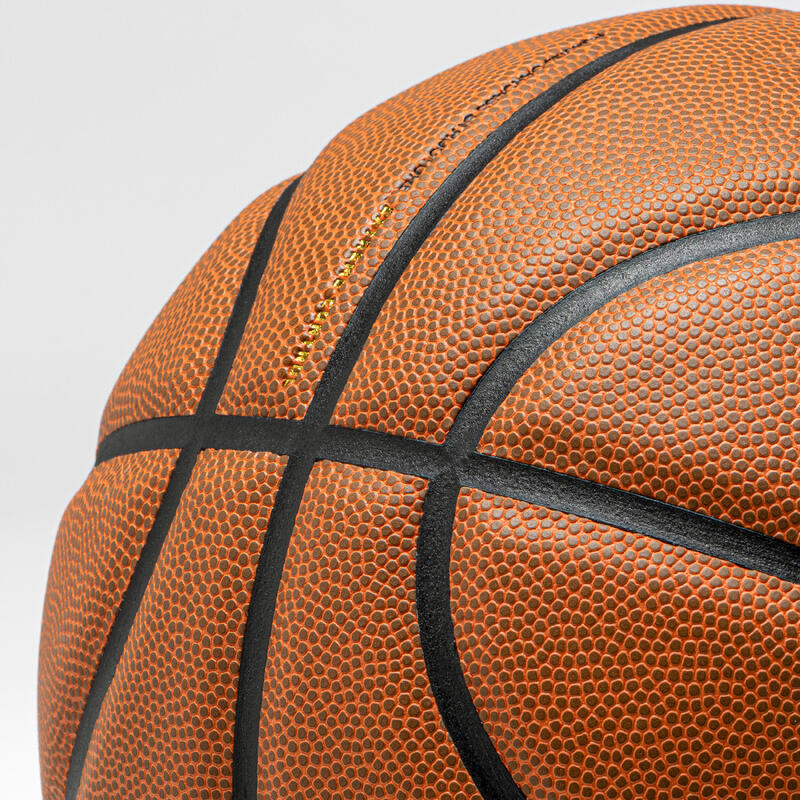 Basketbal FIBA maat 7 BT900 Grip Touch oranje