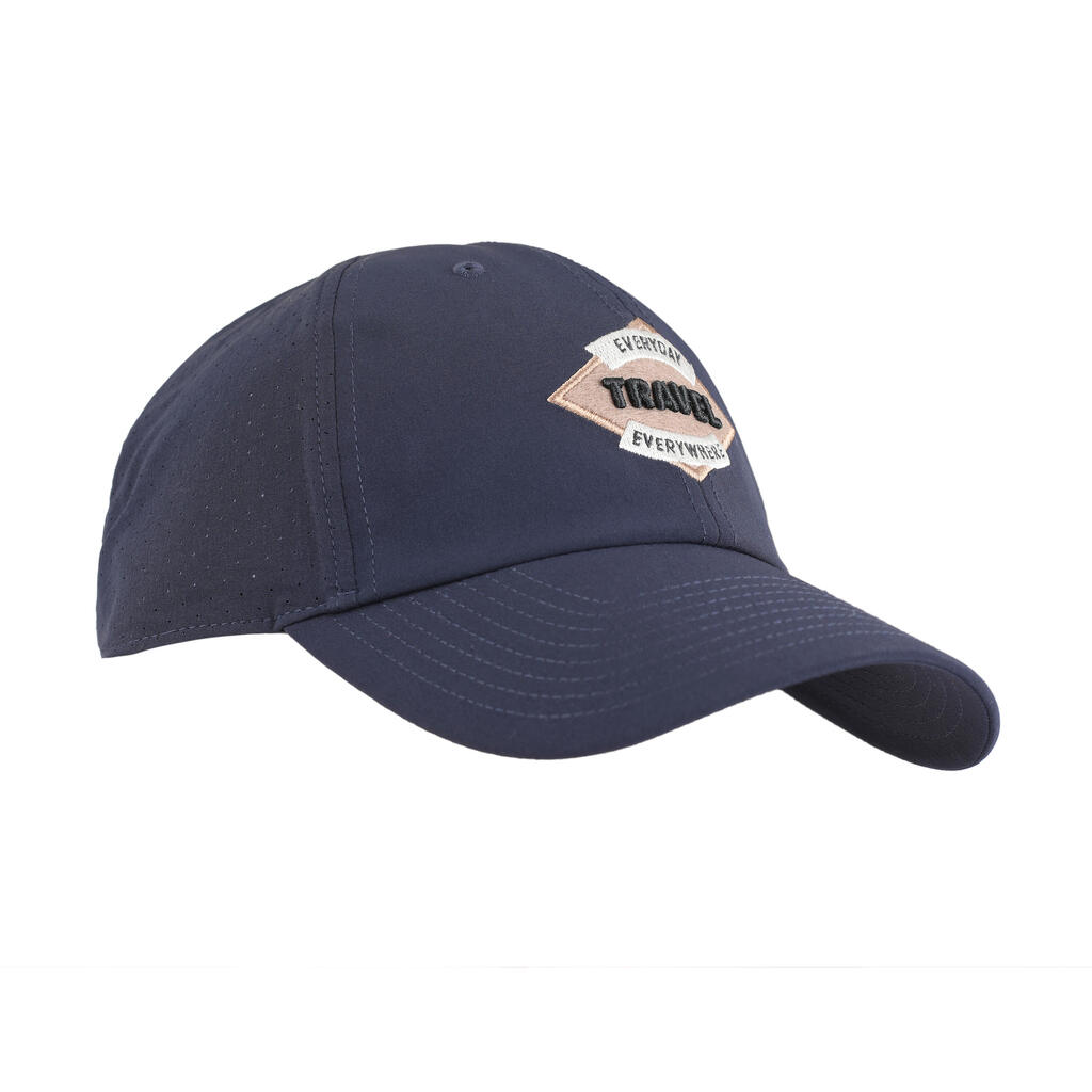 CASQUETTE DE TREKKING TRAVEL 500 - MARINE