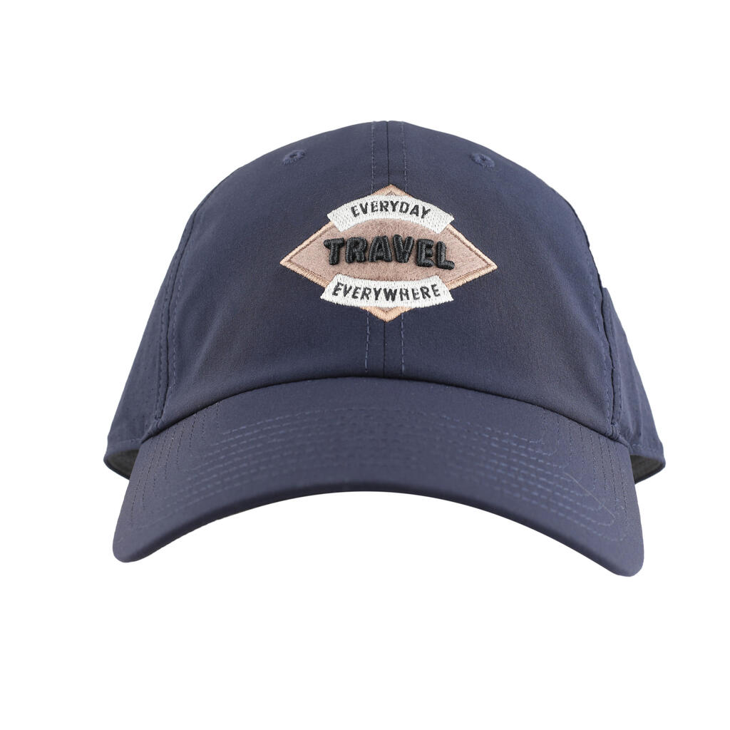 CASQUETTE DE TREKKING TRAVEL 500 - MARINE