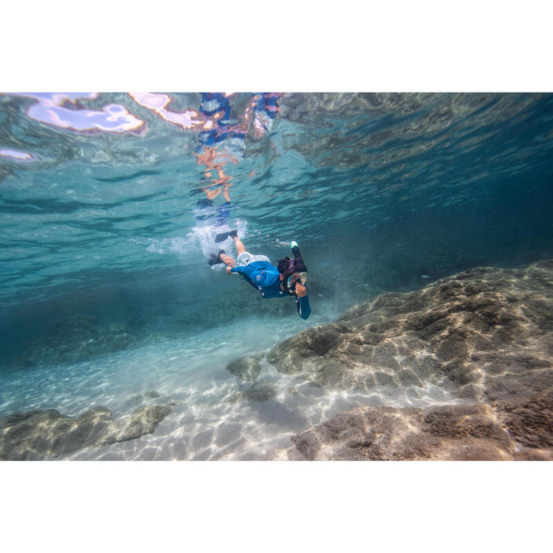 Mască snorkeling scufundări Easybreath 900 24 Negru