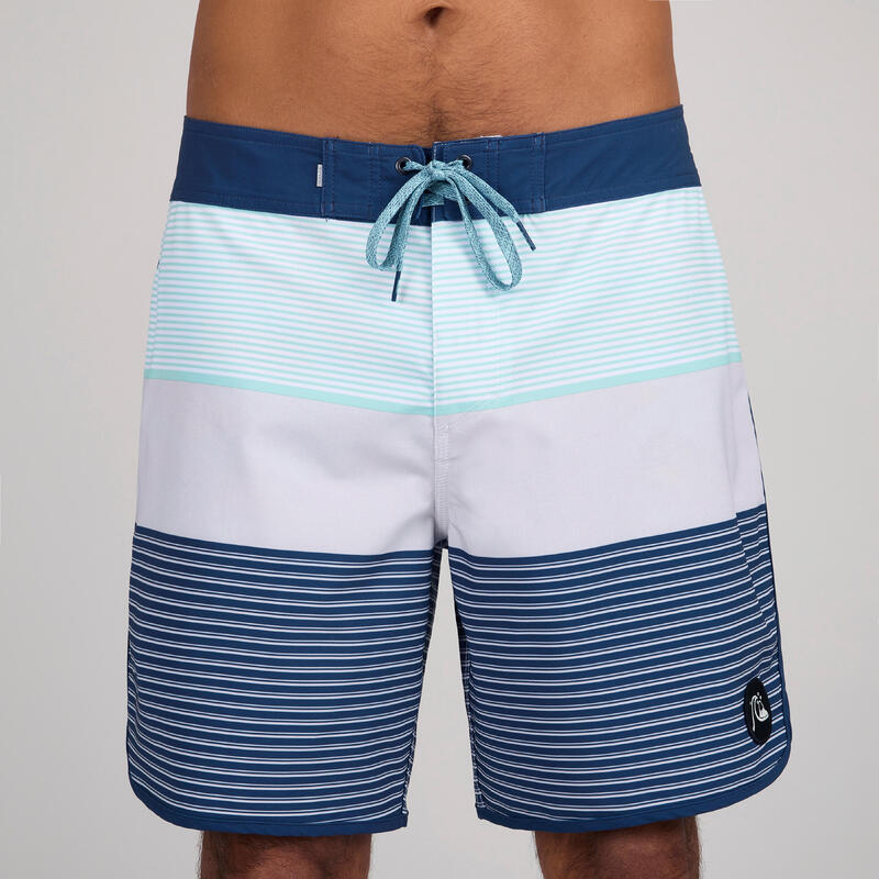 Boardshort Hombre Azul Claro Stretch 18'