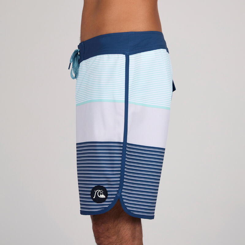 Boardshort Hombre Azul Claro Stretch 18'