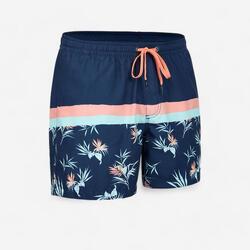 Boardshort surf Court Homme Navy corail