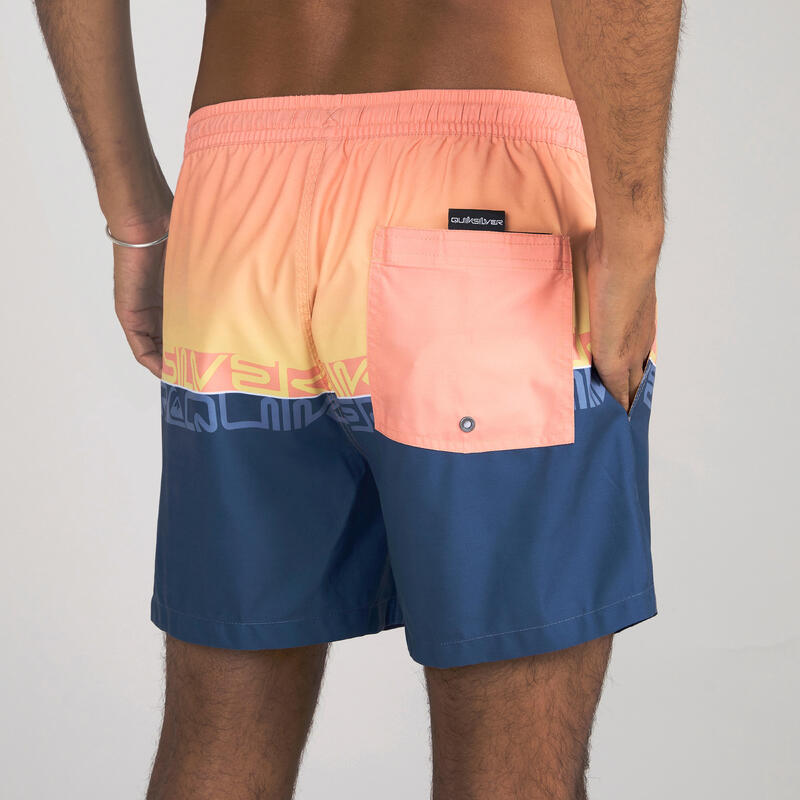 Boardshort Court Homme Orange