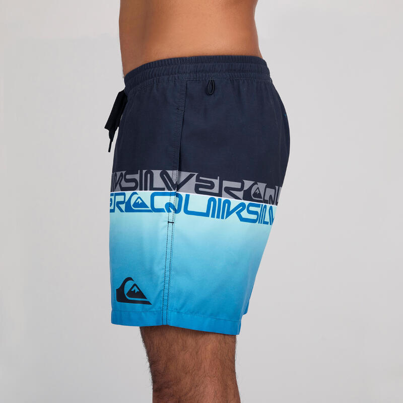 Boardshort surf Court Homme Noir bleu