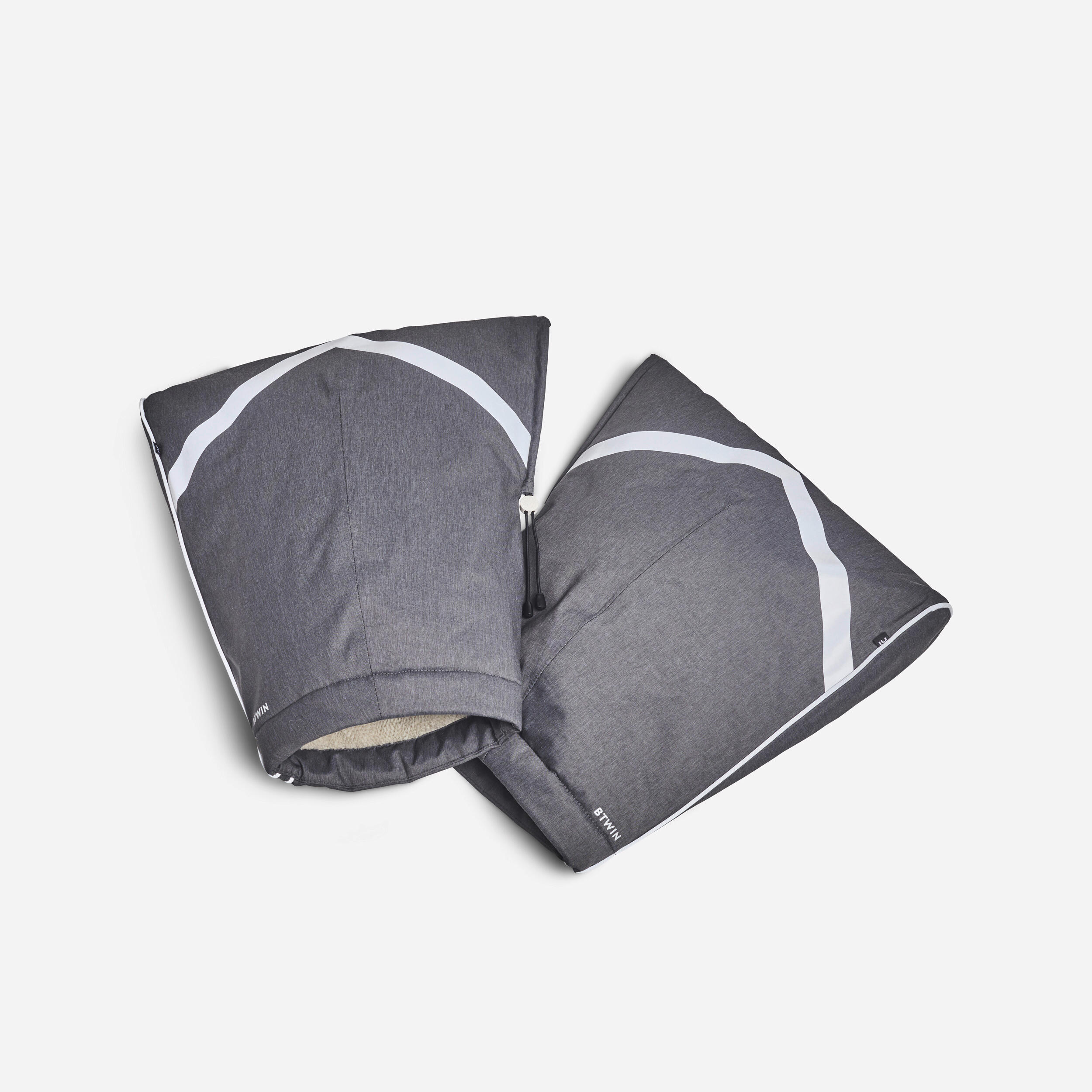 Manchons de vélo de ville – 940 gris - BTWIN