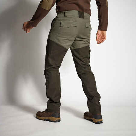 Hunting trousers reinforced two-tone 520 green