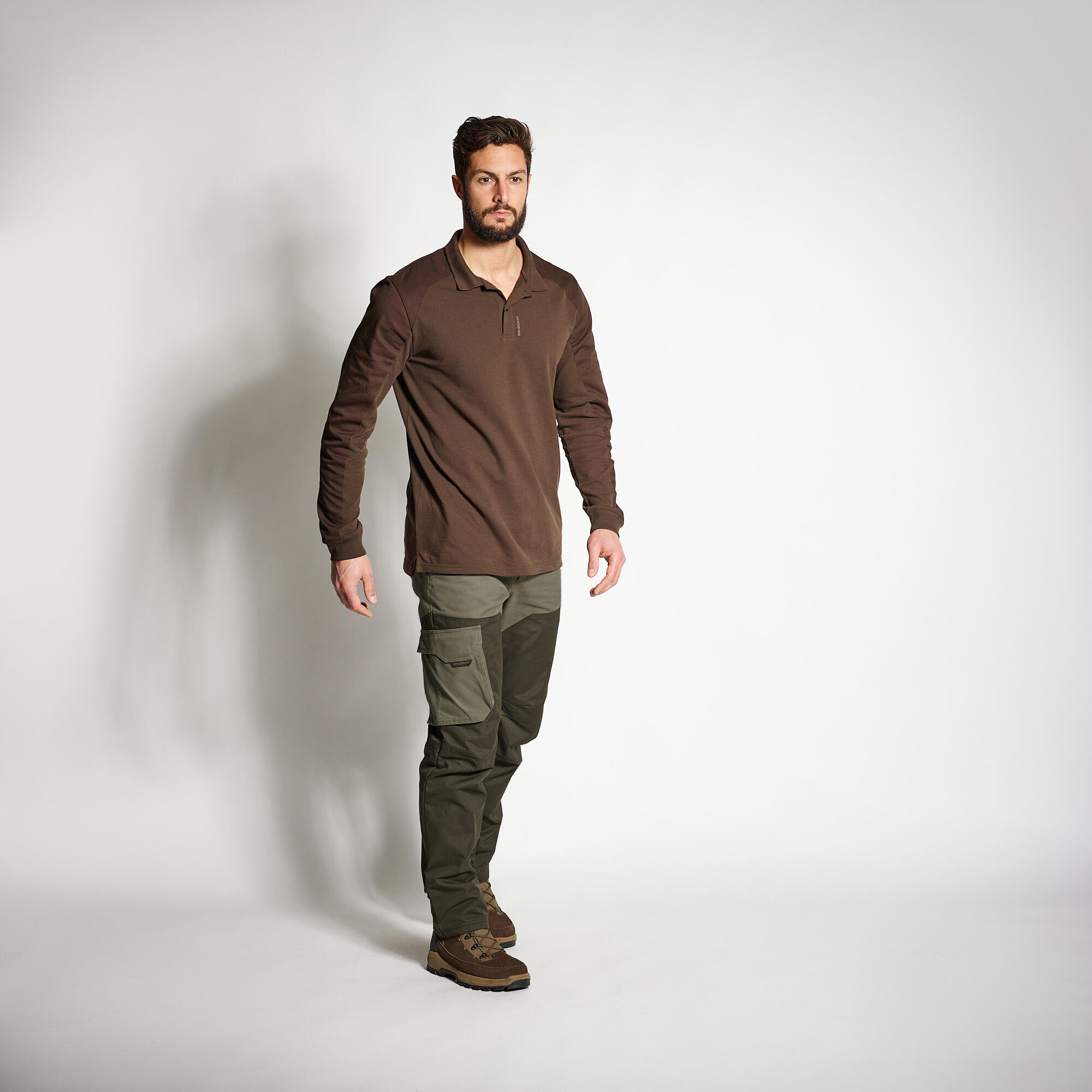 Pantaloni da caccia RENFORT BIcolour - Verde 520