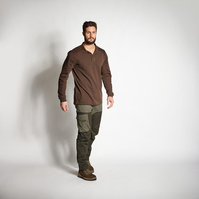 PANTALON chasse RENFORT BIcolore - Vert 520