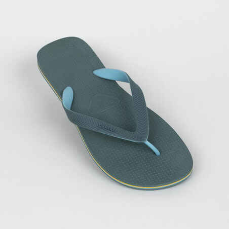 Men's Flip-Flops - 500 Duck Green