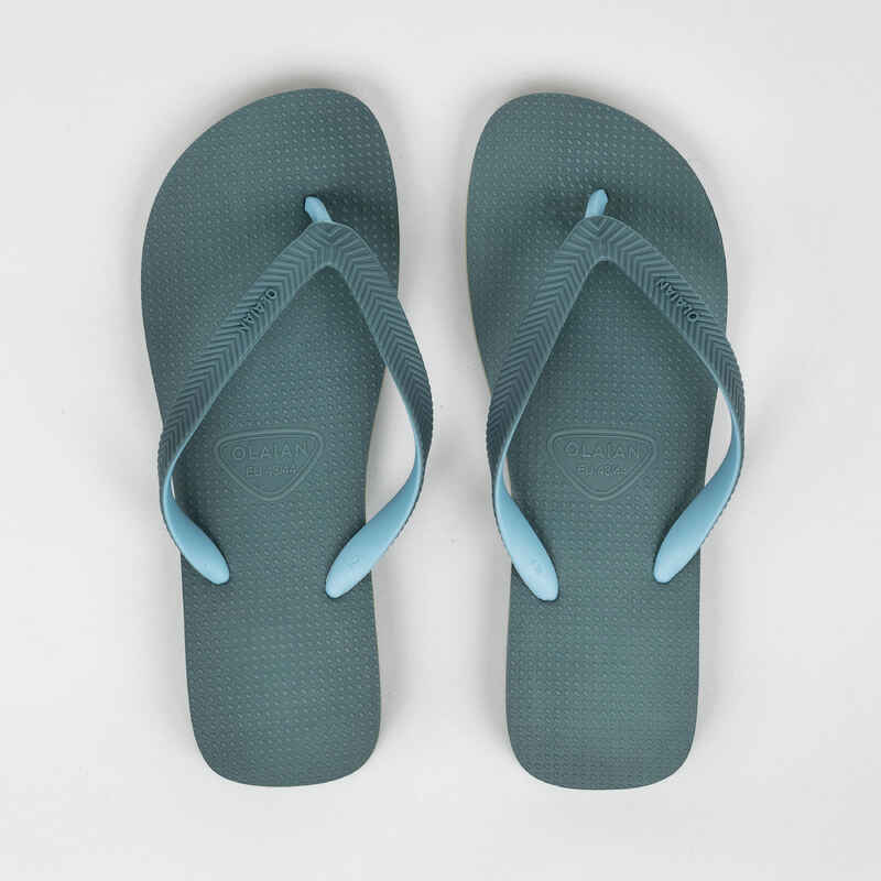 Men's Flip-Flops - 500 Duck Green