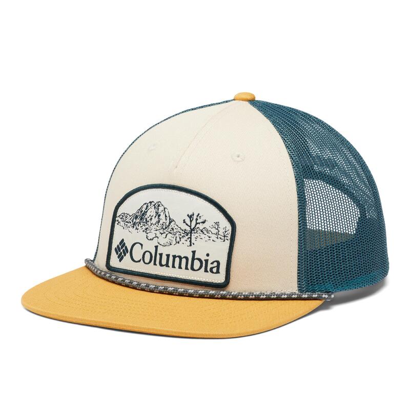 Casquette Columbia TRUCKER FLAT BRIM Bleu / Ocre - Homme