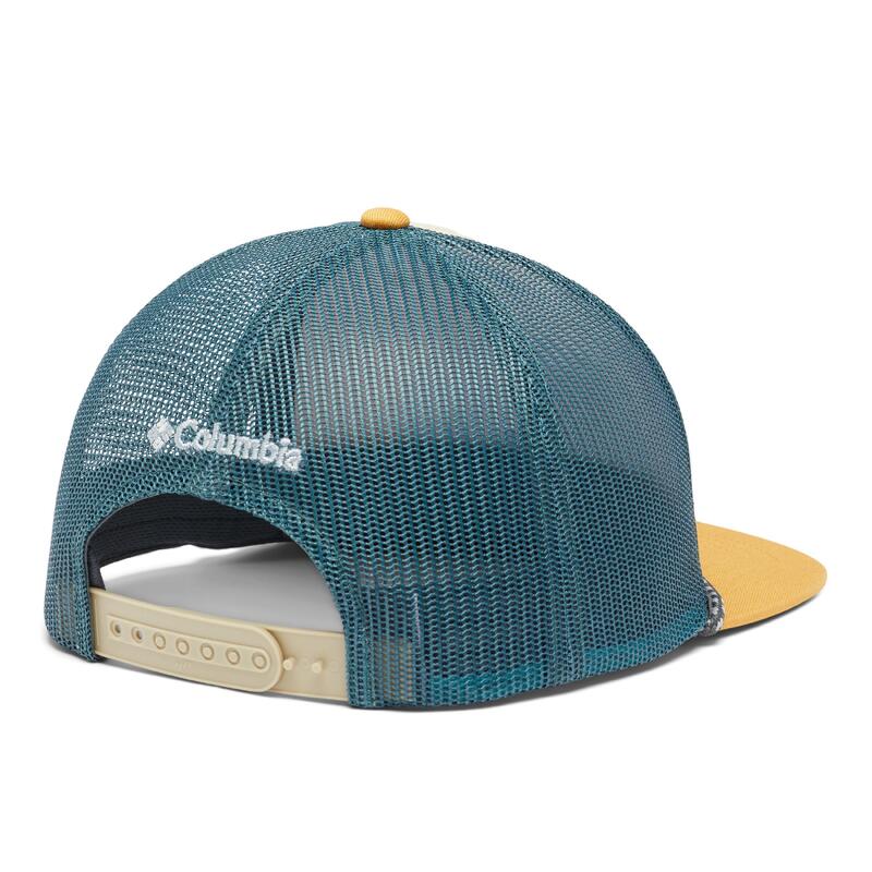 Casquette Columbia TRUCKER FLAT BRIM Bleu / Ocre - Homme COLUMBIA