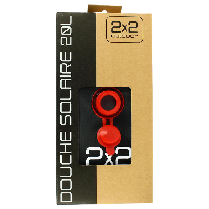 DOUCHE SOLAIRE POUR LE CAMPING PORTSHOW 2 X 2 20 LITRES 2 X 2 Decathlon