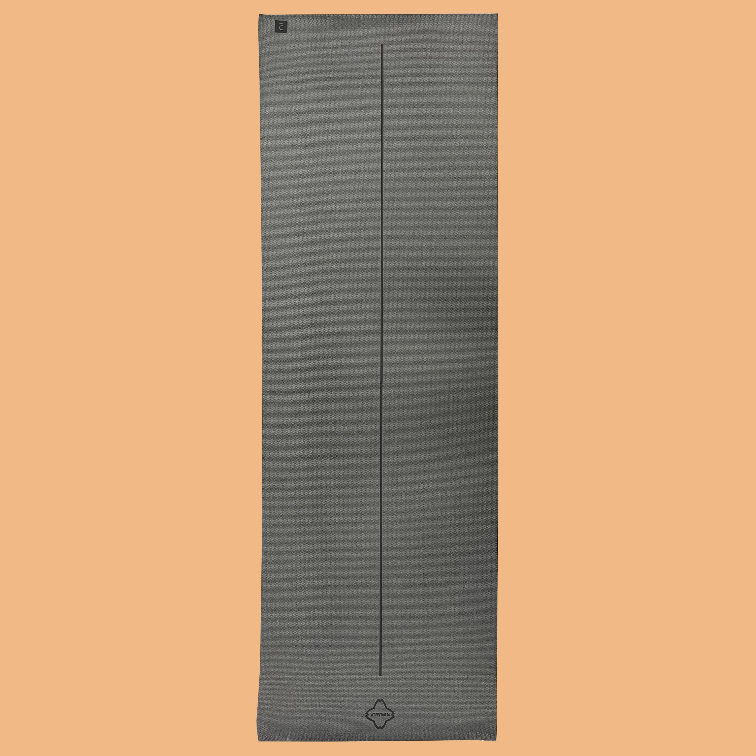 Yoga Matı - Gri - 180cm X 59cm X 5mm 1/4