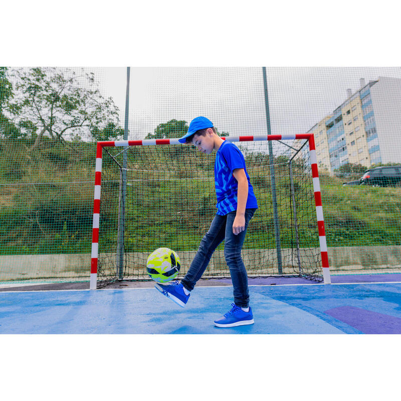 Kinder Fussball Trikot - Viralto Axton blau/türkis 