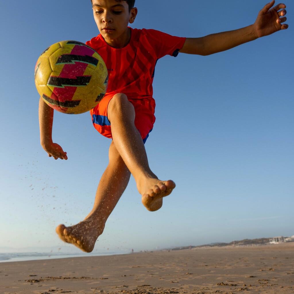 Balón de fútbol Light LEARNING BALL AMARILLO ROSA TALLA 5