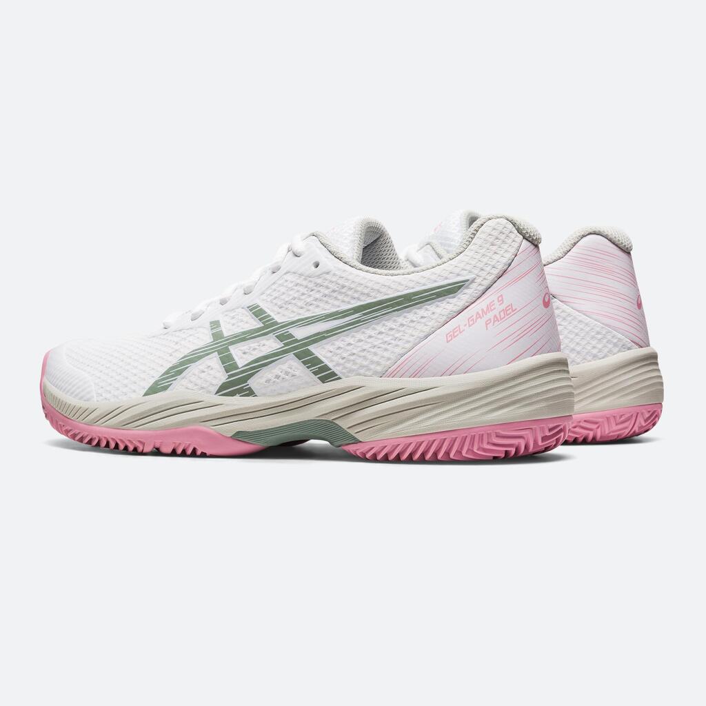 Damen Padelschuhe - Asics Gel Game 9 weiss/grau