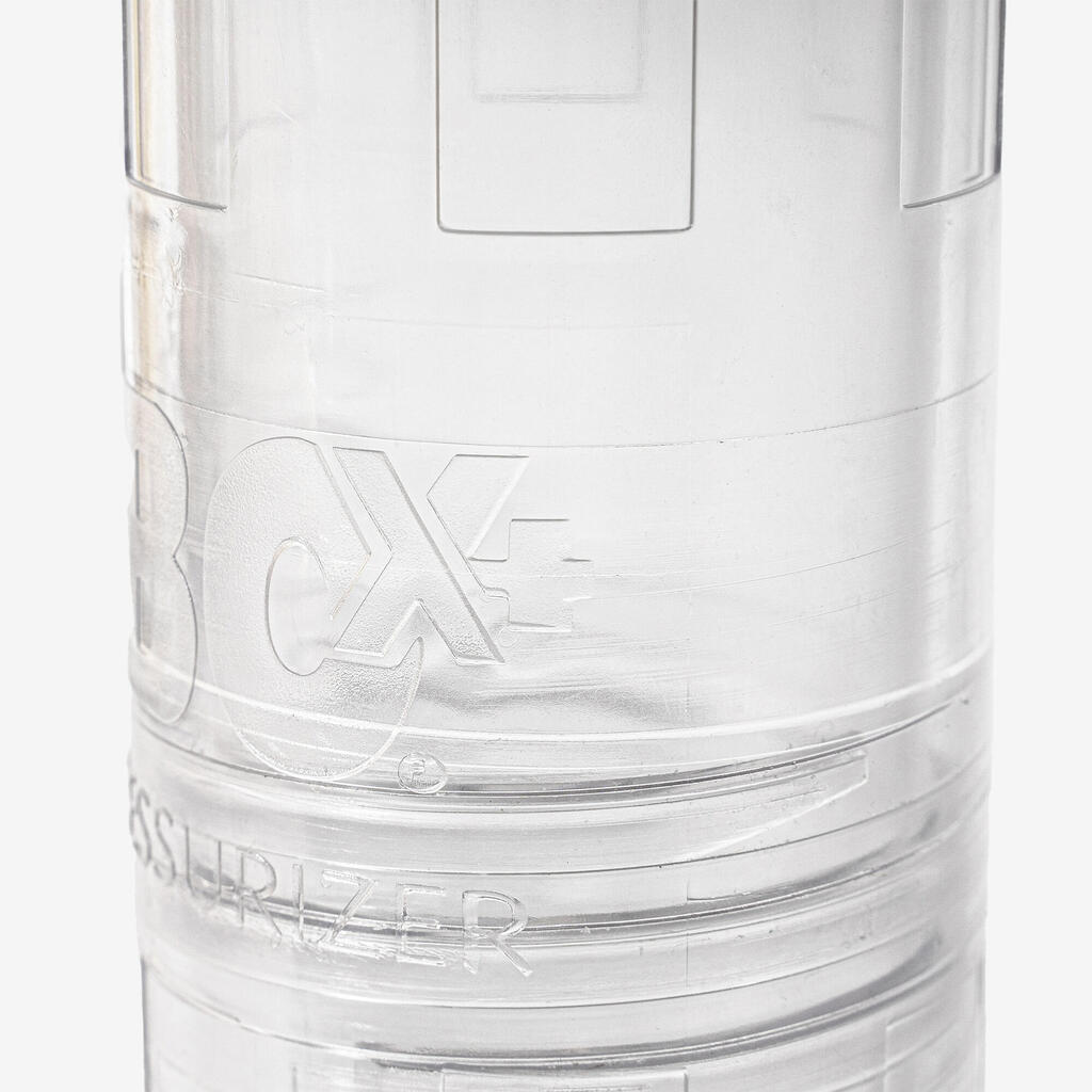 Druckbehälter für 4 Tennisbälle - TuboX4 Crystal