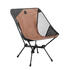 LOW FOLDING CAMPING CHAIR MH500 - BROWN