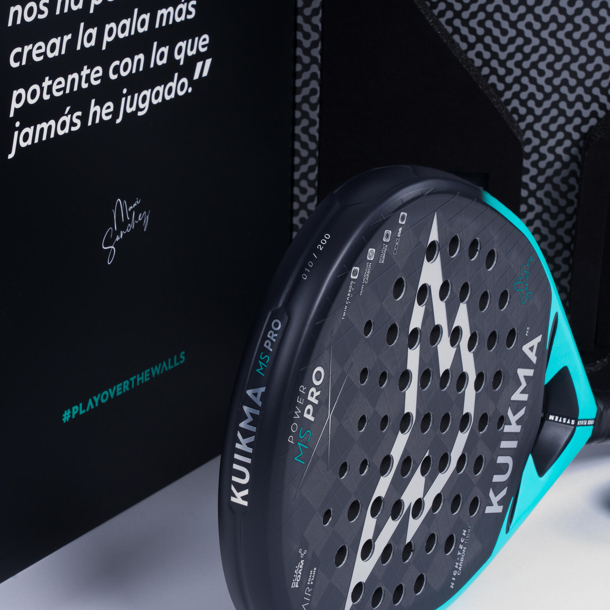 Pala de pádel Kuikma MS Power Pro Maxi Sánchez 16/22