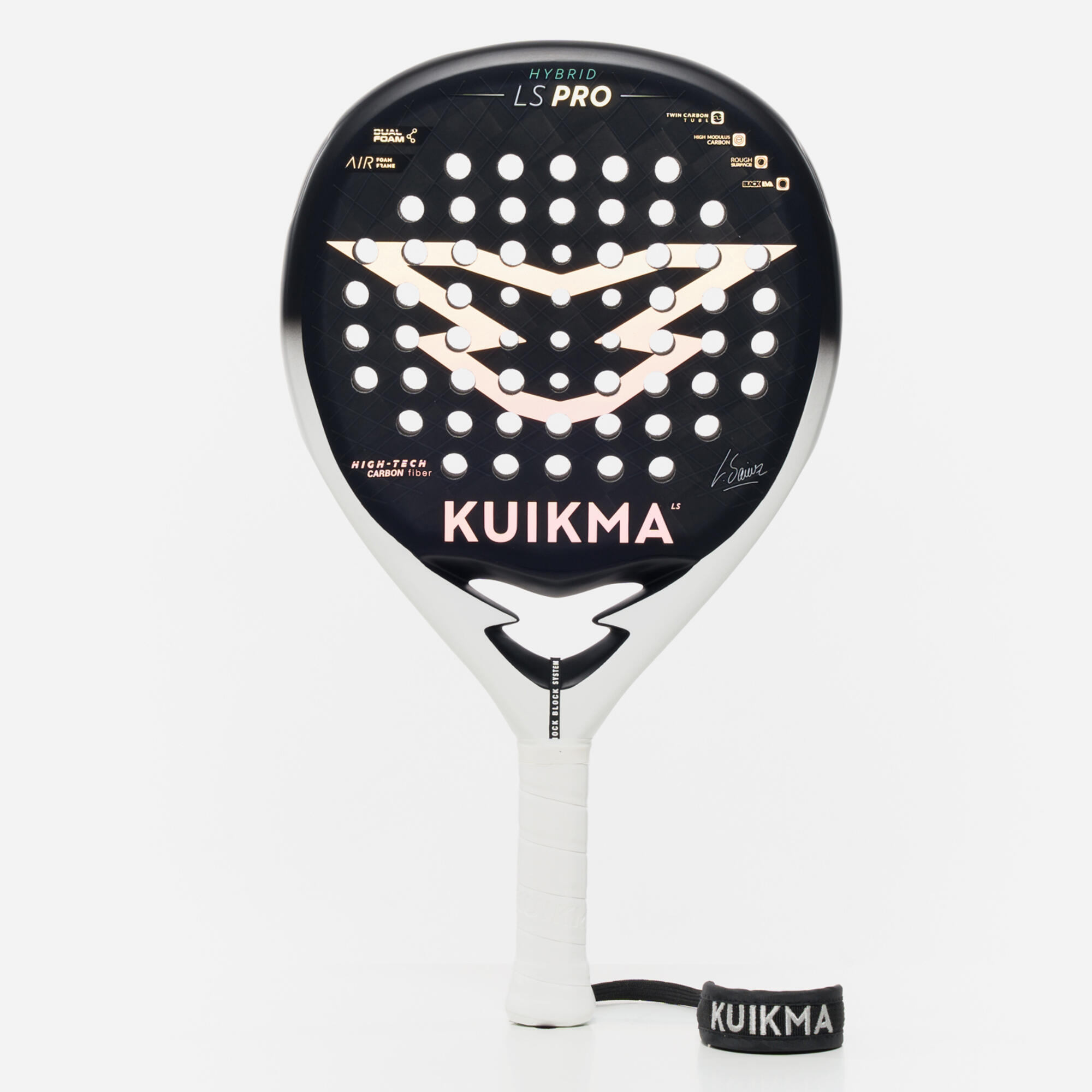 Kuikma - Raquette De Padel - Kuikma Ls Pro - Raquette De Padel - Padel Beach Tennis - Blanc-noir - Taille Unique - Decathlon