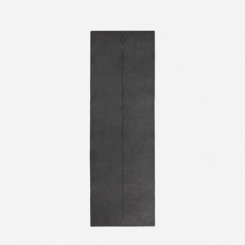 КОВРИК ДЛЯ ЙОГИ НАЧИНАЮЩИЙ 180 X 59 CM X 5MM ТЕМНО-СЕРЫЙ | Декатлон ...