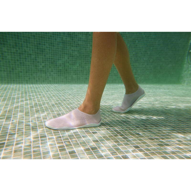 Chaussures Aquatiques Aquabike-Aquagym Fitshoe rose clair
