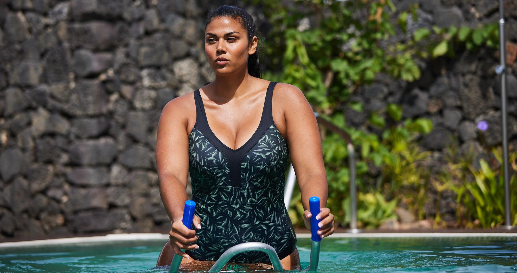 Maillot de bain grande taille maintien modéré
