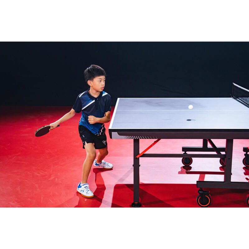 Kids' Table Tennis Polo TTP590 - Blue