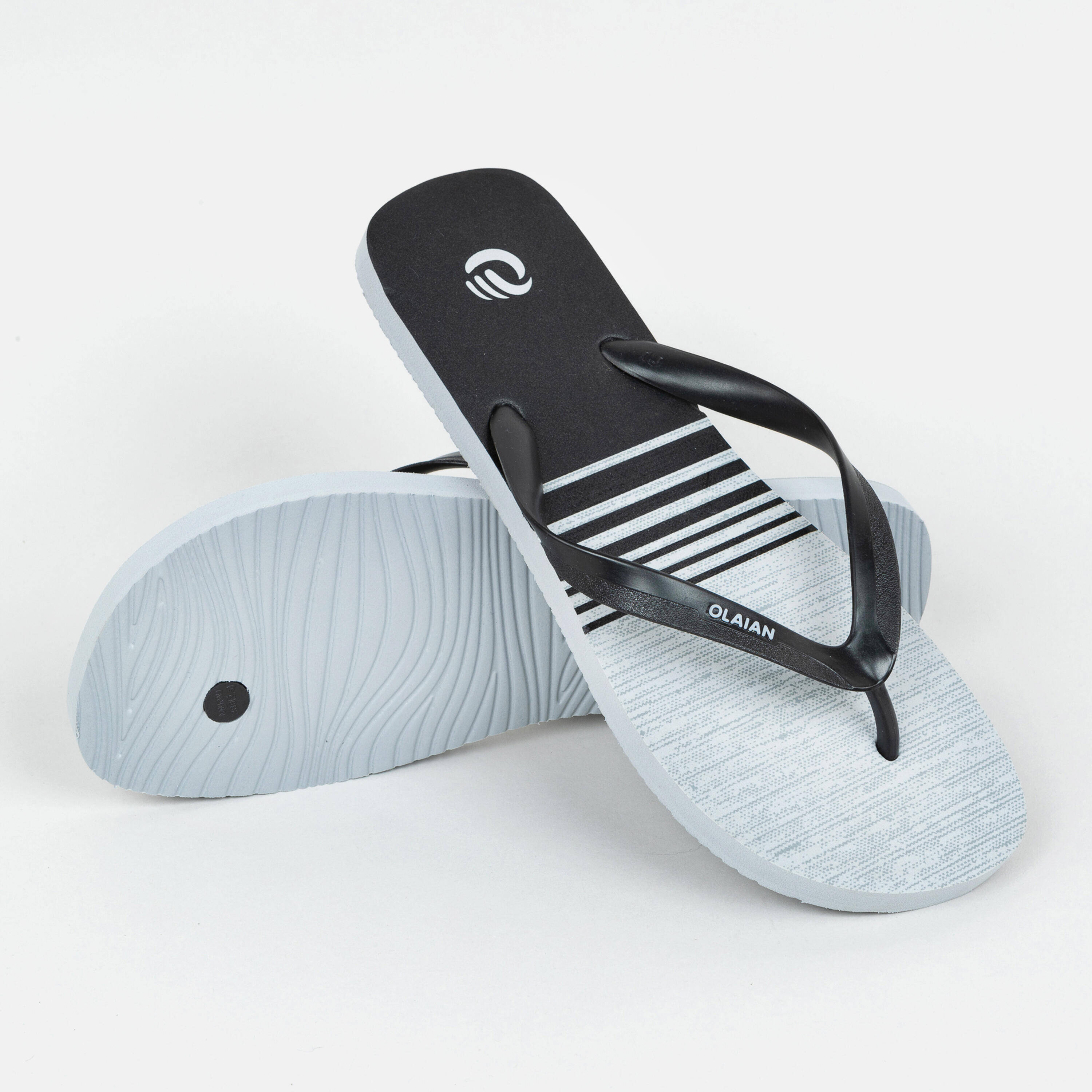 Men Flip-Flops 120 Black Tram -  2