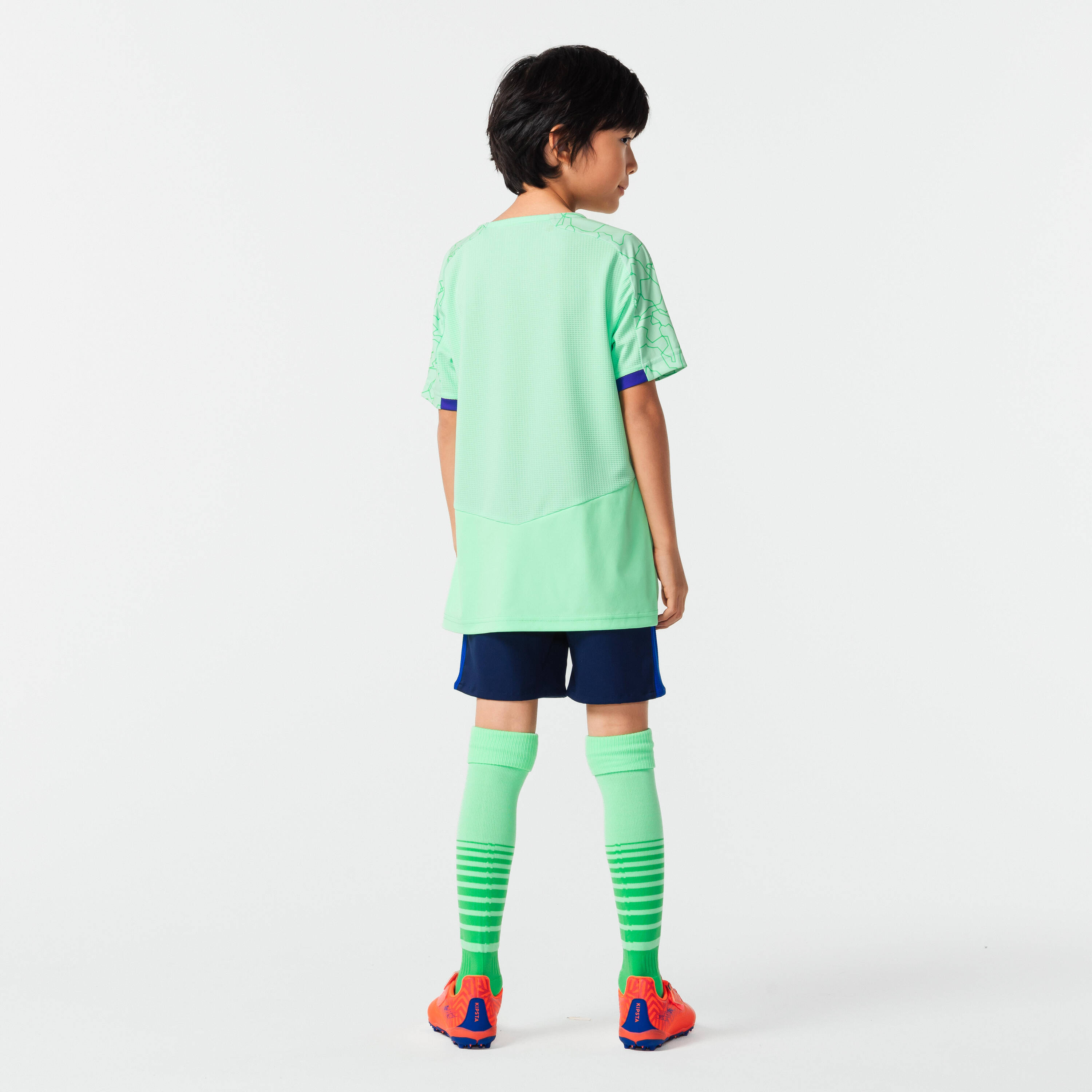 Kids Football Jersey Shirt Viralto - Light Green -  5