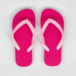 Girls' Flip-Flops - 100 New Pink