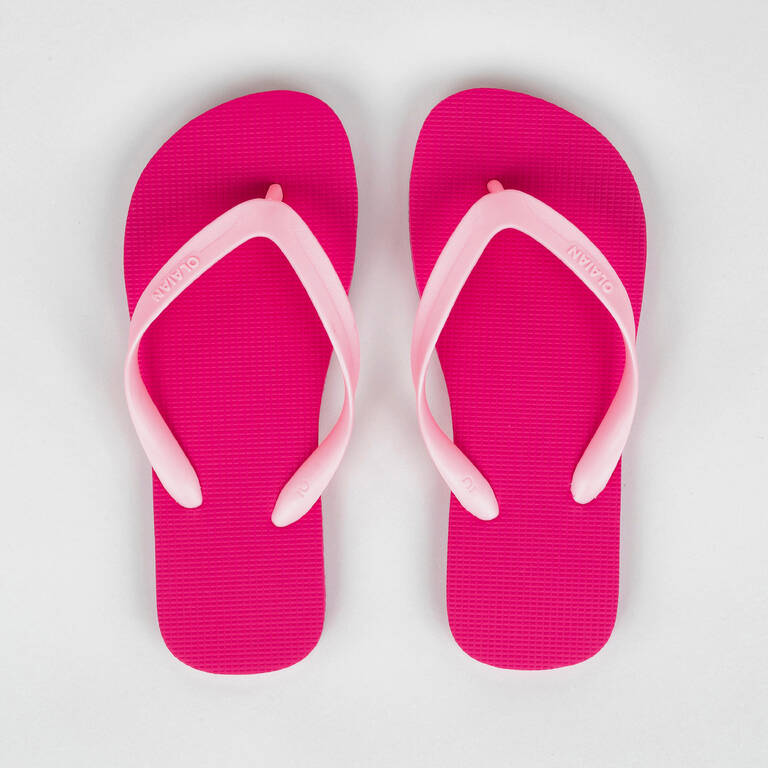 Girls' Flip-Flops 100 - New Rose