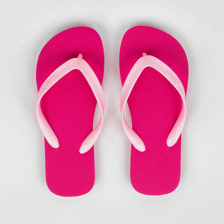 Sandal Jepit Pantai Anak Perempuan - Merah Mawar