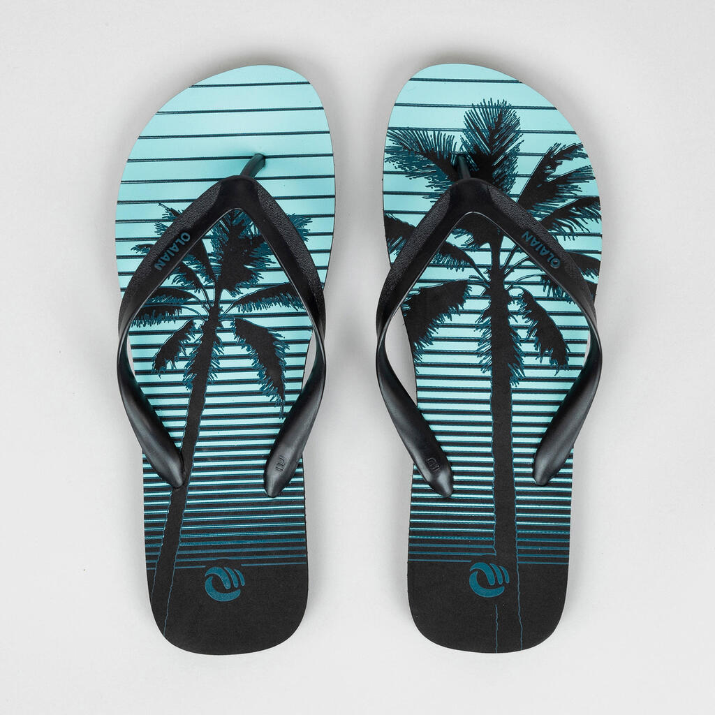 Men's flip-flops - 120 Block black blue