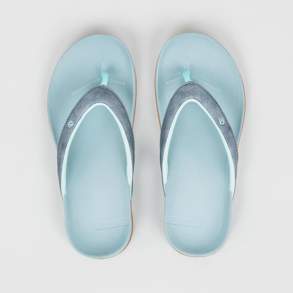 Zehensandalen Damen 950 Blau