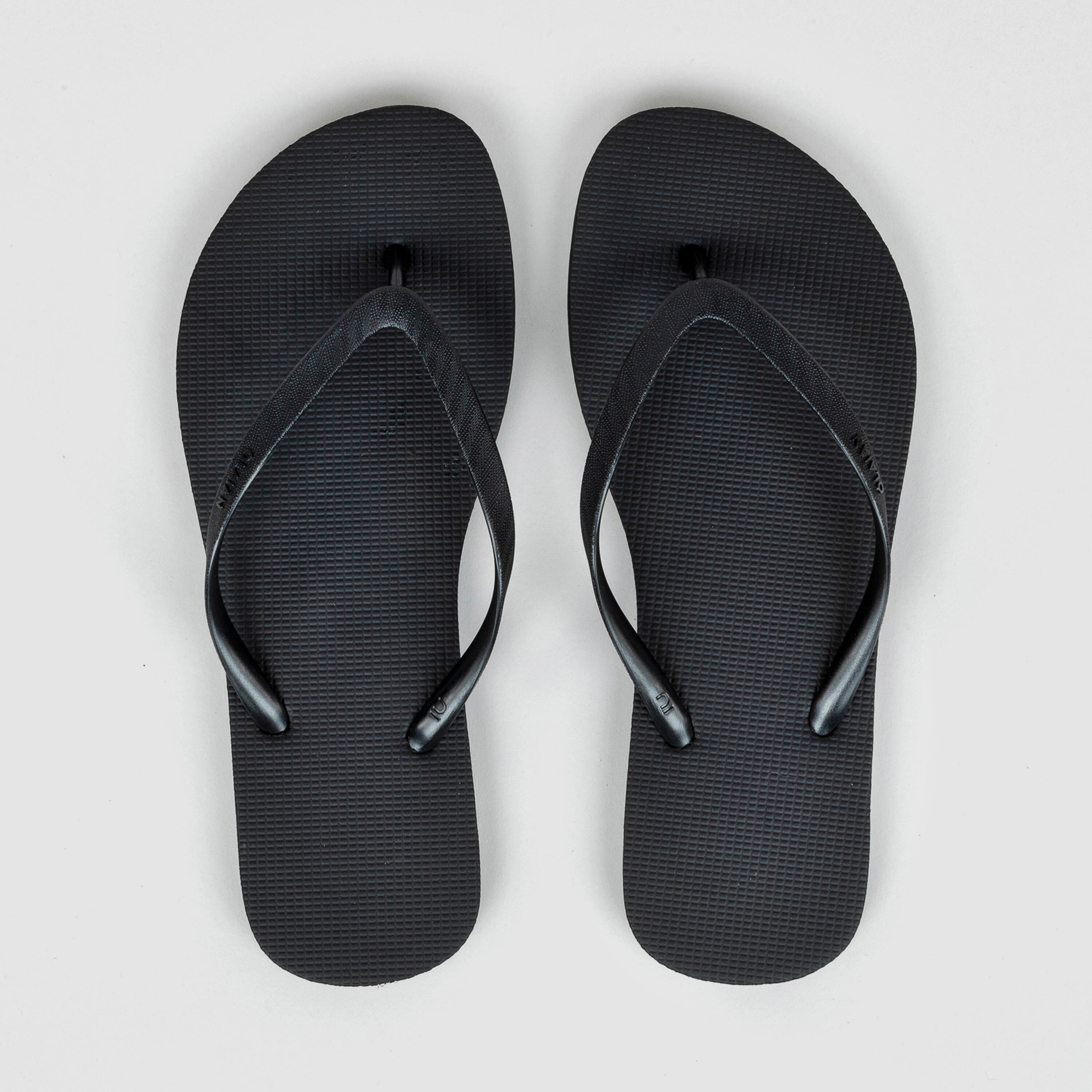 Women's flip-flops - 100 black