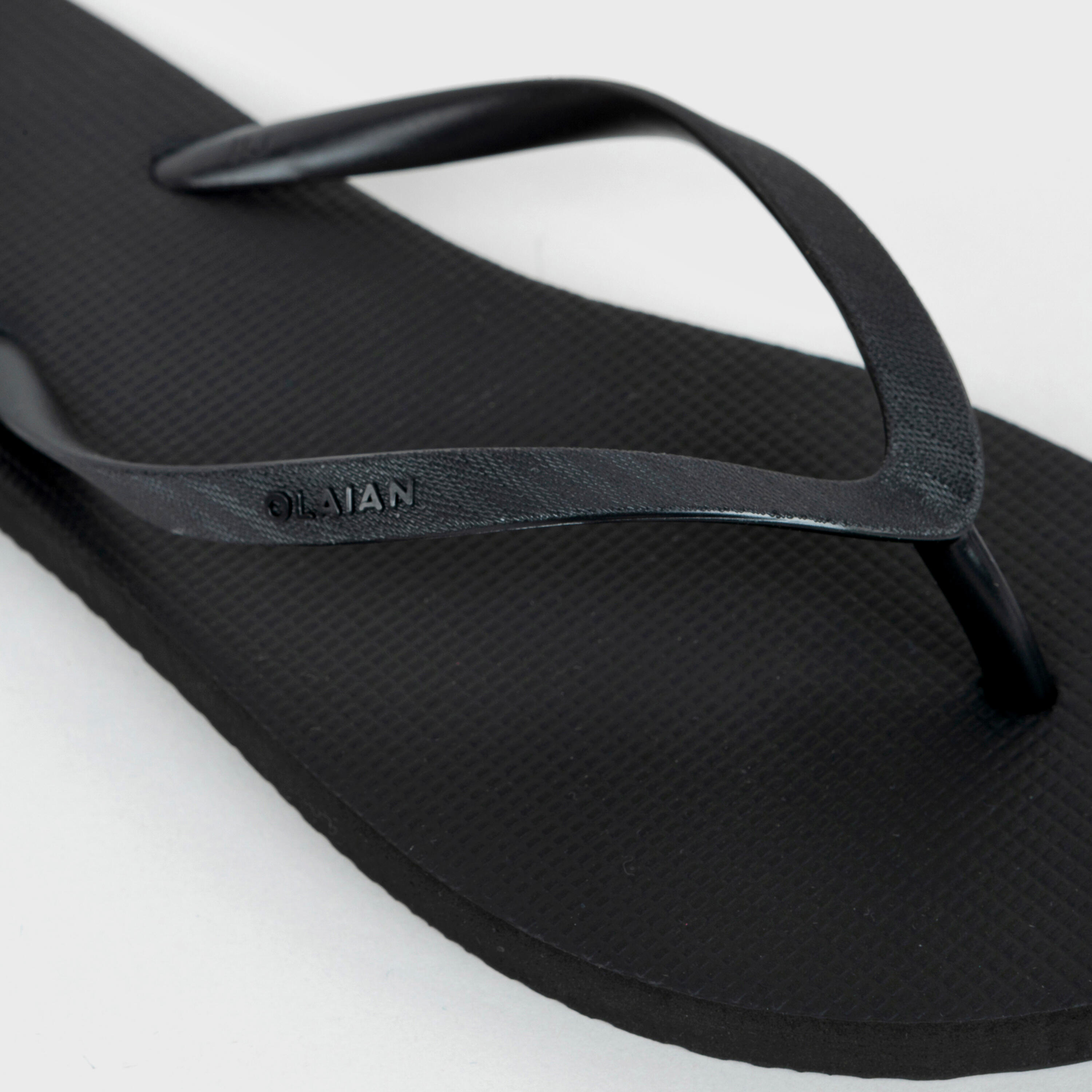 Tongs Femme 100 noir