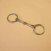 Single-Jointed Ring Snaffle