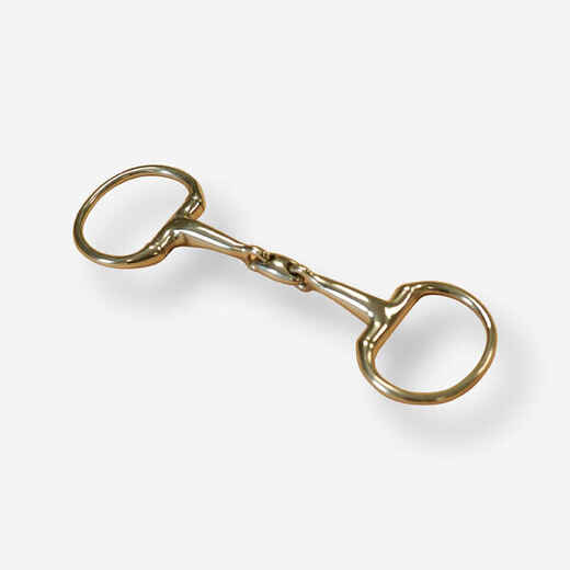 
      Double Jointed Eggbutt Snaffle for Horse and Pony
  