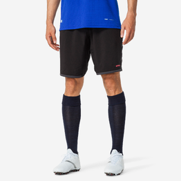 SHORT DE FOOTBALL VIRALTO II NOIR &amp; GRIS ANTHRACITE