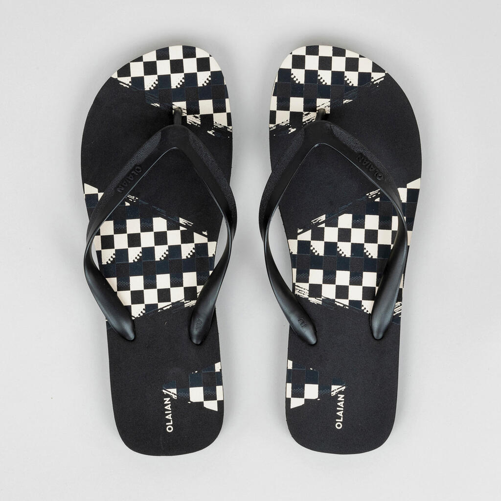 Men's flip-flops - 120 Block black blue