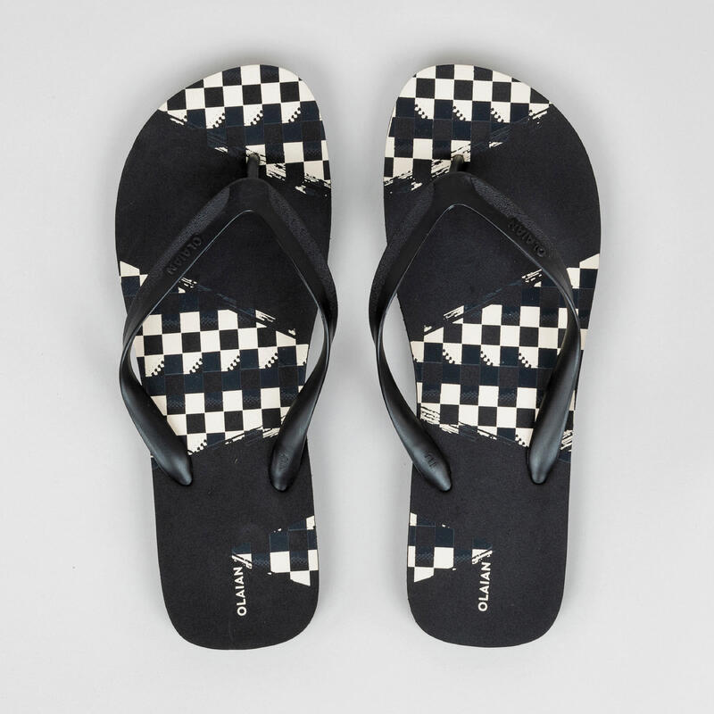Teenslippers voor heren 120 Square grijs