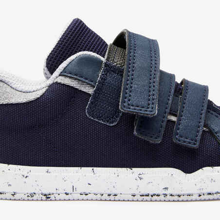 Turnschuhe 500 l Move bequem atmungsaktiv Kinder - marineblau 