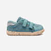 Turnschuhe 500 I LEARN Klettverschluss Babyturnen petrol 